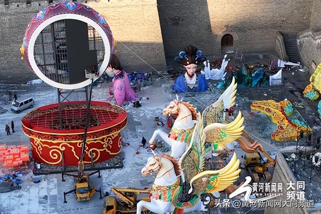 春节去哪玩？大同古都灯会启动，光影长城邀您共赏！