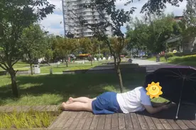 重庆人也加入到花式“晒背”行列 医生提醒：这些事项需注意图片