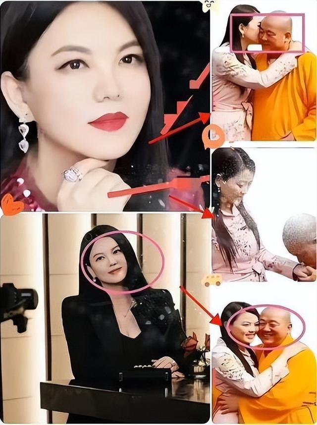 李湘不忍了！坦白与释永信的真实关系，亲吻照的真相终于大白