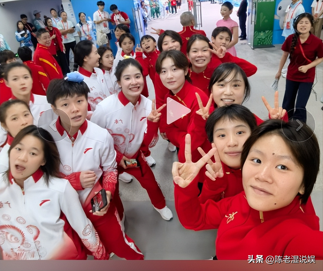 一场比赛结束后，全红婵和陈芋汐状态截然不同，幸不幸福一目了然