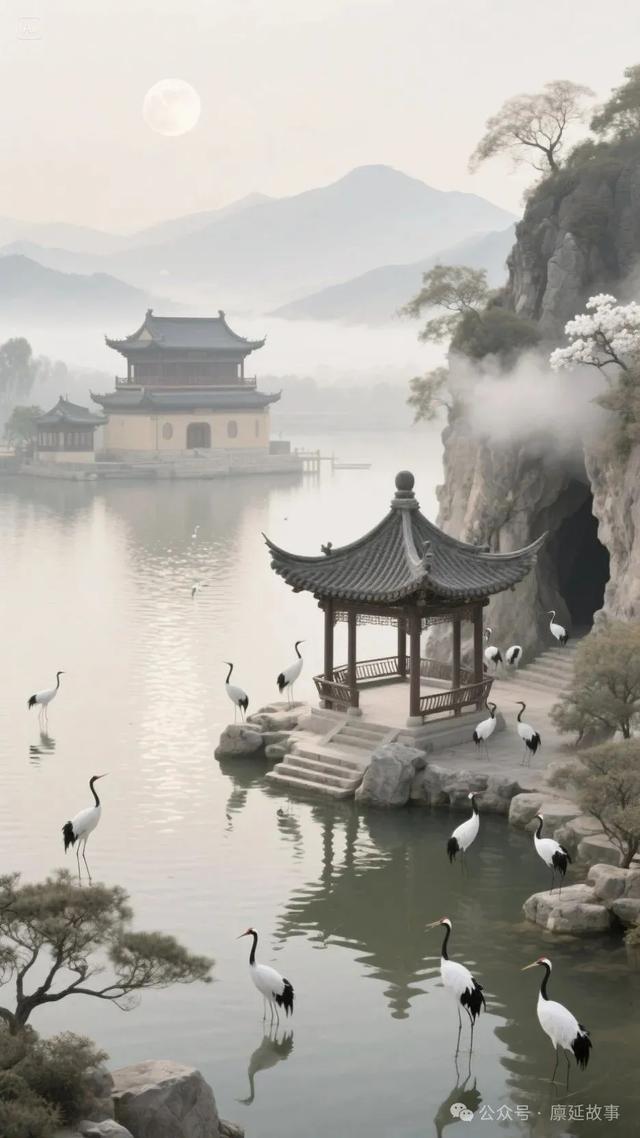 明代延津十六景之AI复原图
