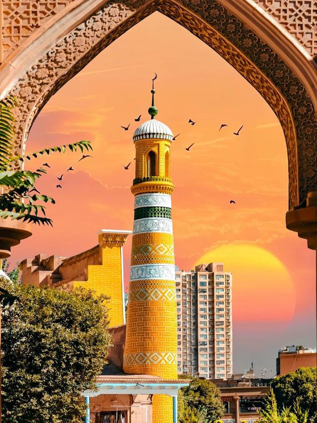 我爱旅游，去了趟喀什，不说假话，这里的景色和我们那还真不一样