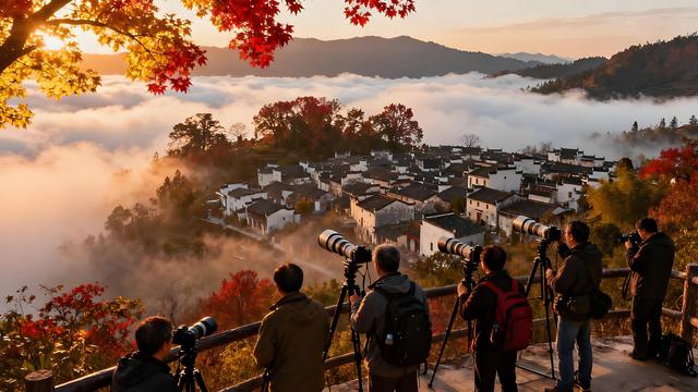 南湖秋雾映徽韵，古村岁稔醉秋光 —— 安徽黄山宏村赏秋手记