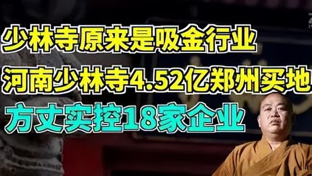 拔出萝卜带出泥！释永信全家老底被扒，原来他才只是冰山一角！