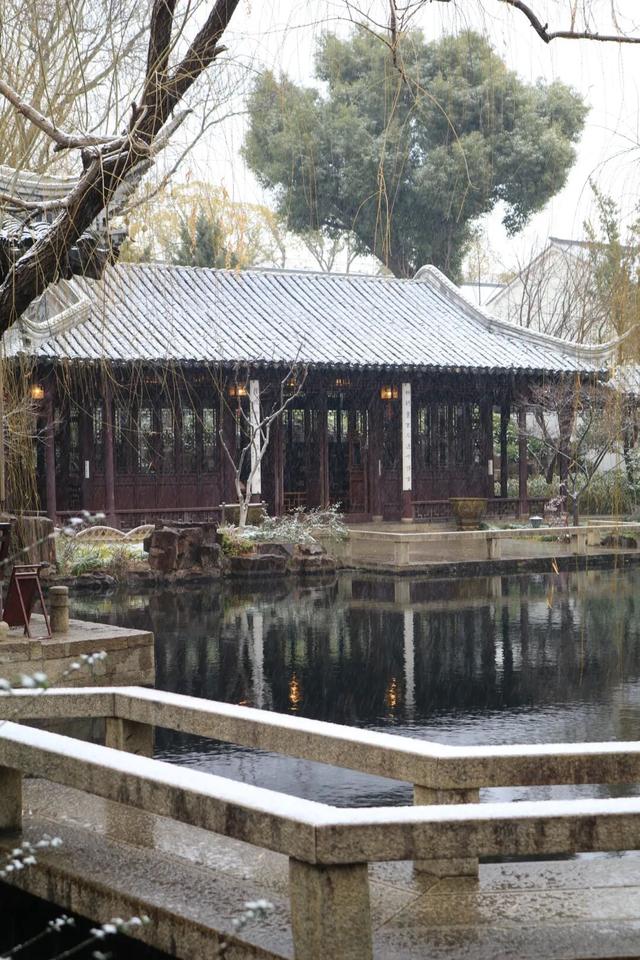 2026年的一场纯雪，让苏州一夜变成了姑苏！