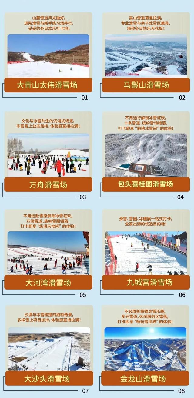 内蒙古文旅一卡通权益表来啦~