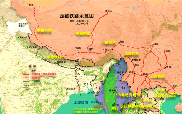 距中印边境仅15公里！4000亿硬啃新藏铁路，为何我们非修不可？
