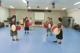 和平区北市场街道图们社区“咚巴拉”长鼓舞敲起来！图片