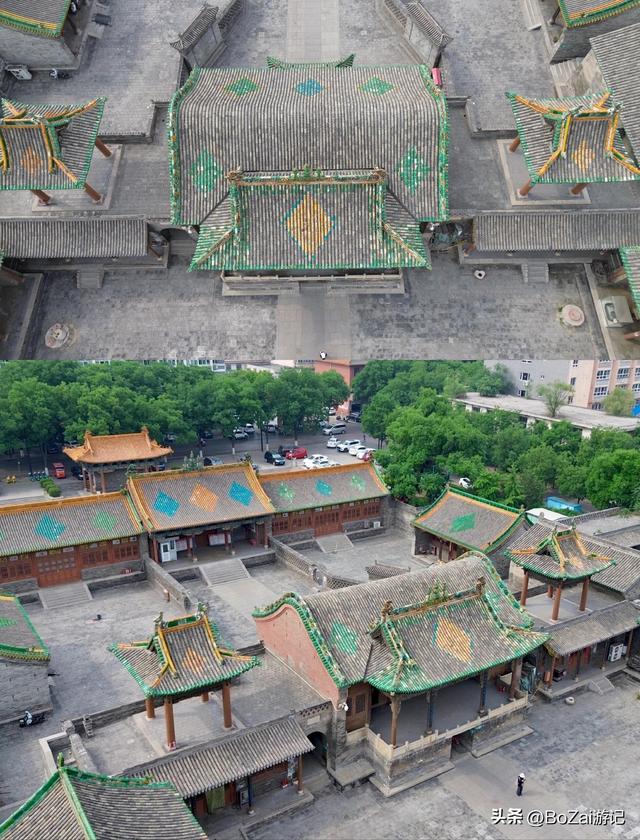 介休藏国保古建，城隍庙免费逛，明代琉璃绝了