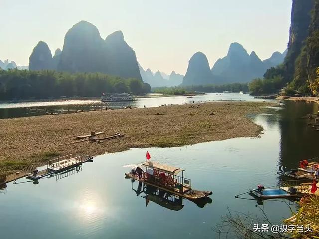徒步漓江精华段——阳堤大桥头-兴坪古镇