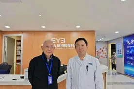 飞秒激光白内障手术助白内障书画家再挥毫图片