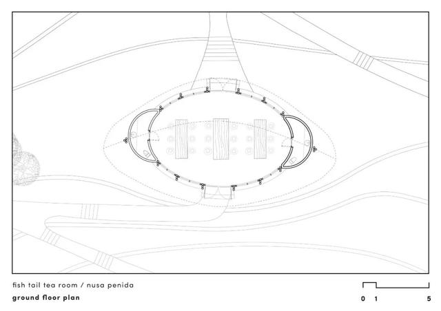 巴厘岛度假村上新！以魔鬼鱼为灵感的竹构建筑漂浮海天之间