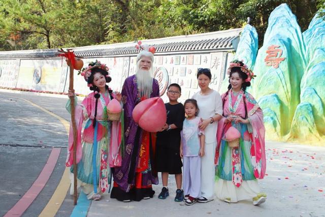 仙山福地东莞观音山太会玩了！寿星公驾临仙侠会，送你福寿好彩头