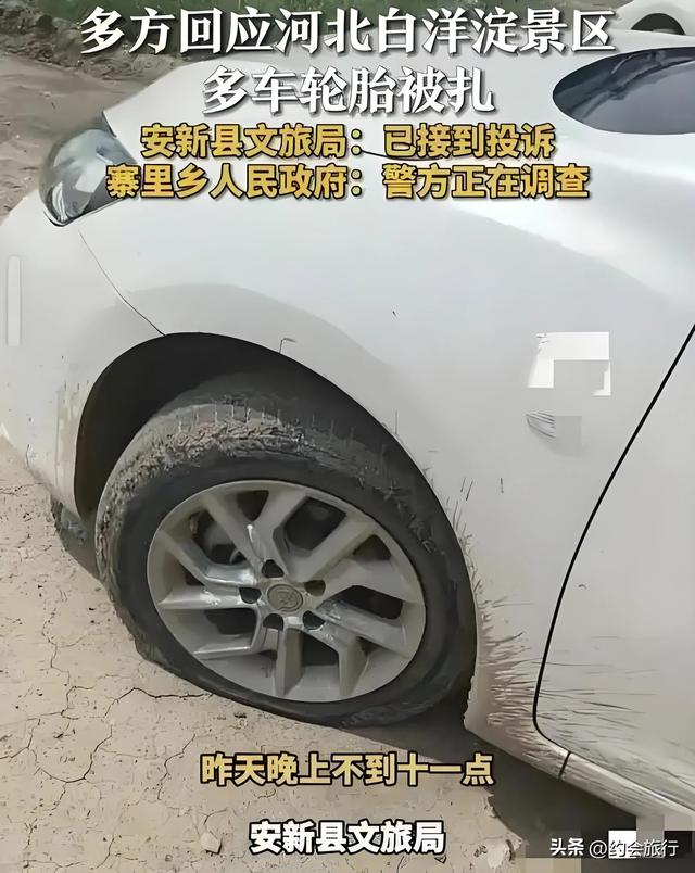 从扎轮胎到“承诺不扎胎”，白洋淀景区的水太深，游客只会寒心？