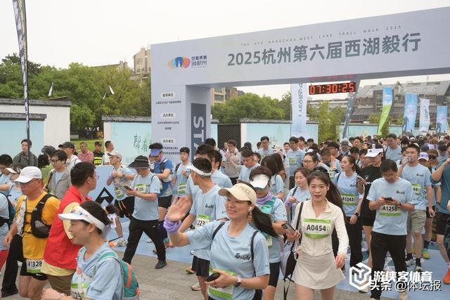 2025杭州第六届西湖毅行圆满举行