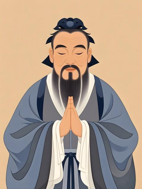 儒家创始人：孔子
