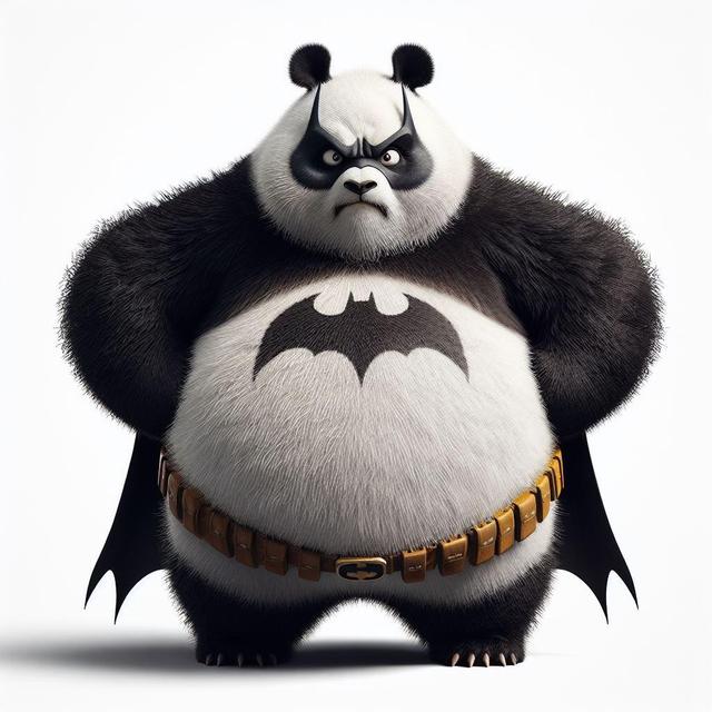 熊猫超级英雄系列头像