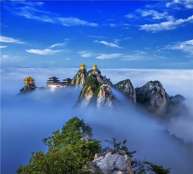 伏牛山世界地质公园老君山“道境滑脱峰林”何以颠覆地貌美学认知​