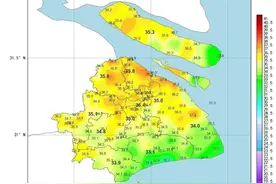 上海六月高温日数刚破纪录，今天热到全国第一！还要升温？！图片