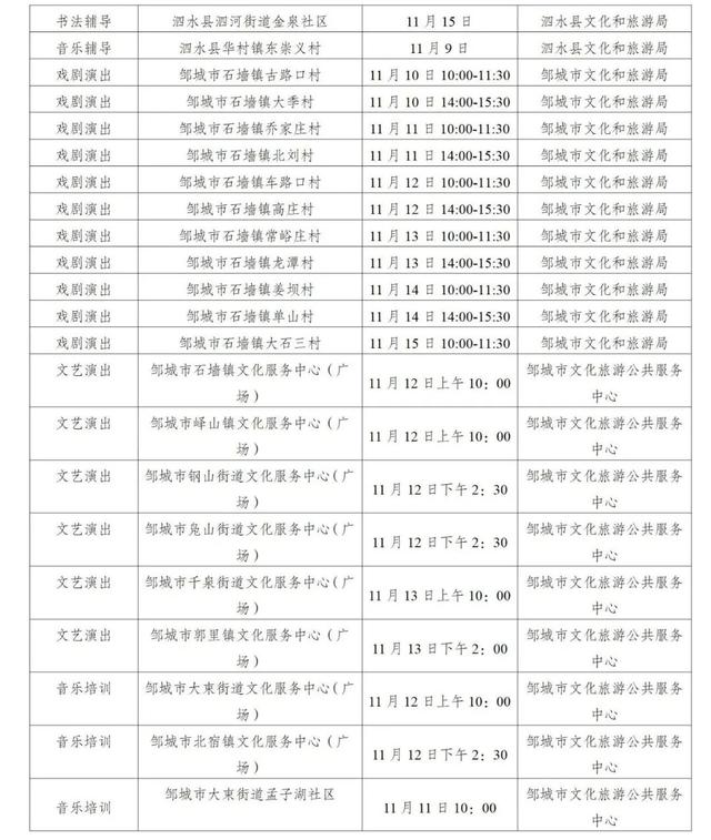文化赋能 魅力城乡丨文化进基层各县市区精彩文化活动安排来啦