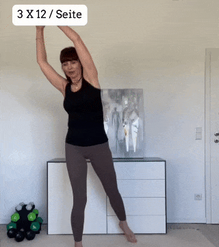 每天站立抬腿100次，腰腹赘肉一天天地掉