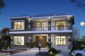 10套二层农村别墅户型，都是热门好设计，开春建房再也不发愁了图片