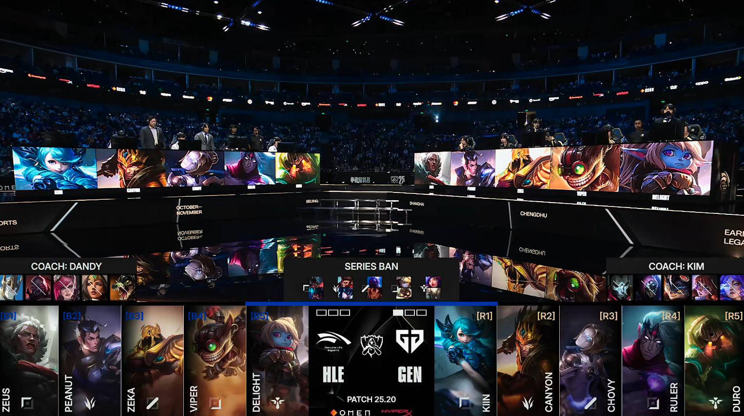 S15全球总决赛:五十八分钟鏖战尽显韧性,GEN笑到最后3-1淘汰HLE xiami 第4张-宁宁快乐篮球 S15全球总决赛:五十八分钟鏖战尽显韧性,GEN笑到最后3-1淘汰HLE (http://www.busunion.cn/) xiami 第4张