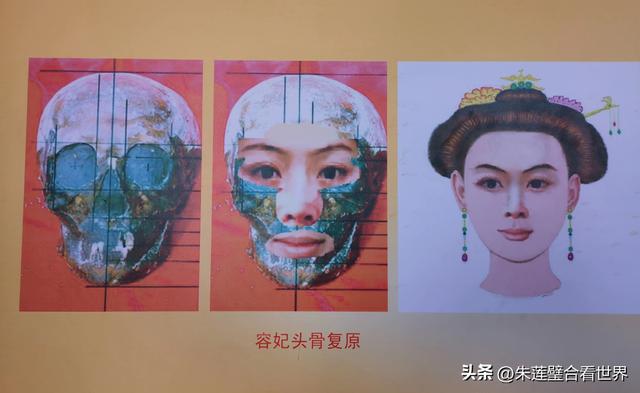 和四位战友参观唐山清东陵