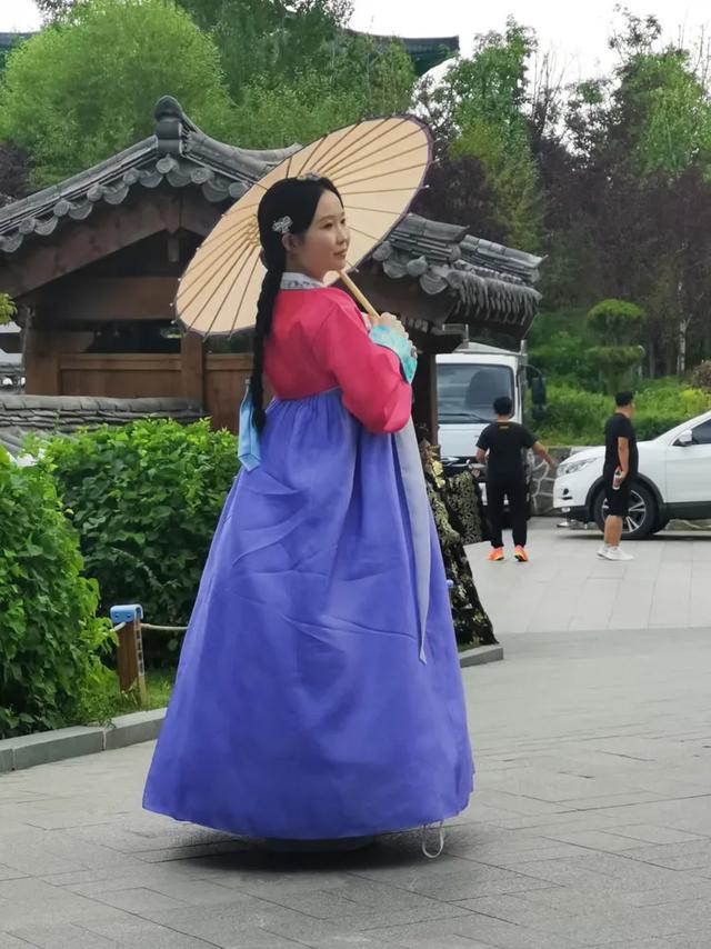 延吉市的中国朝鲜族民俗园