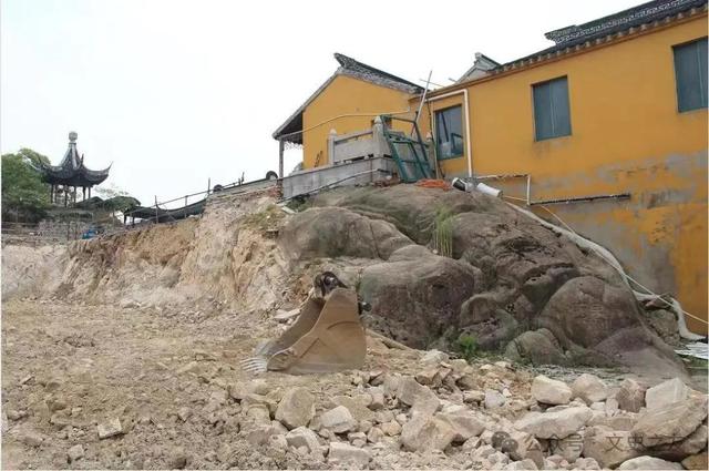 寒山别业遗址遭曹稳喜（贤宗）毁灭性摧毁