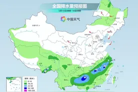 南方降水频繁暴雨连连，北方高温再起或现40°C酷热天气图片