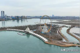 空中看宁夏｜有一种朦胧的美，叫冬日里的阅海图片