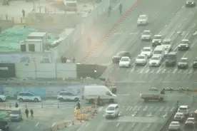 太原桃园路迎泽大街口高峰易堵车，交警提示图片