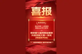 商丘市第一人民医院微信公众号（订阅号）荣获第七届河南省健康科普技能大赛一等奖图片