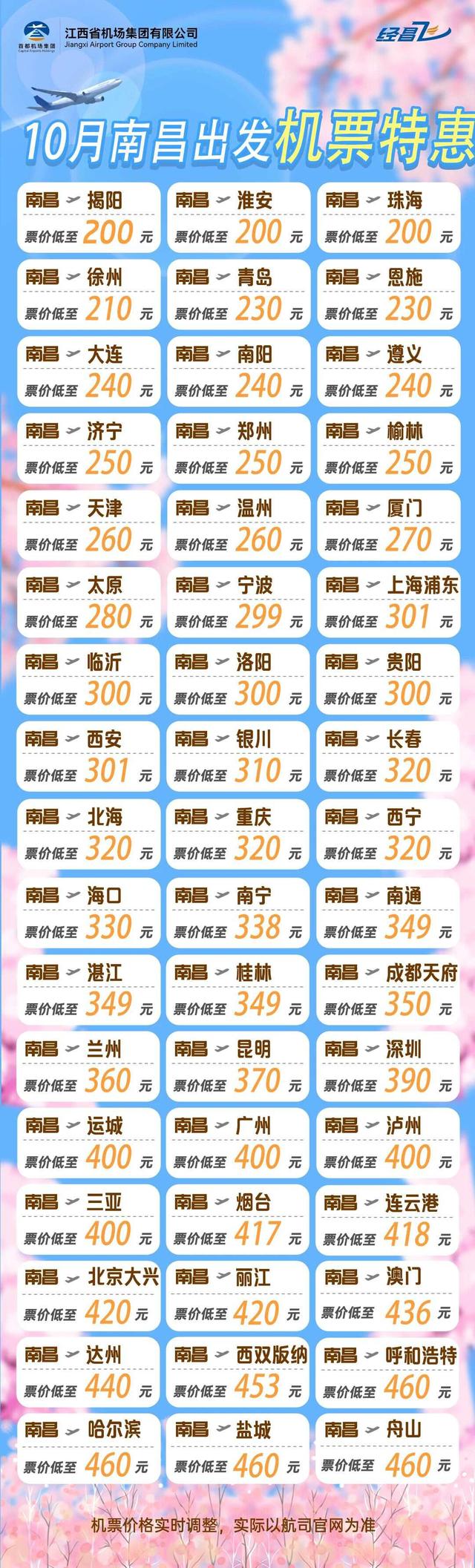 国庆出游必看！这些航线仍有特价票