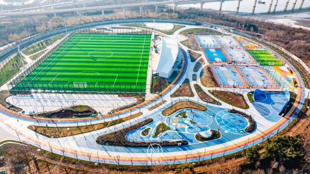 生态城首个城市级体育公园即将建成