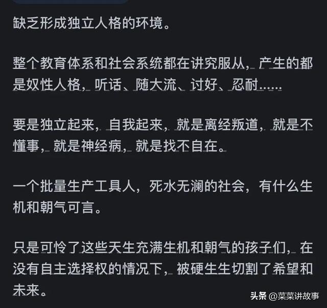 你觉得中国孩子最缺的是什么?网友评论：引起万千共鸣！