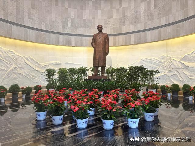 淮安周恩来纪念馆，庄重肃穆、风景如画
