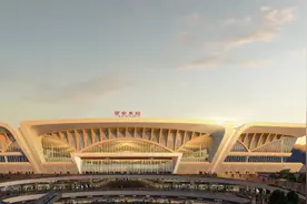 西安东站建设规模虽“缩水”，但仍是“巨无霸”存在，达13台27线图片