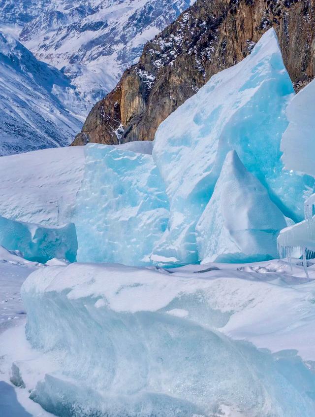 中国最美冰川之来古冰川