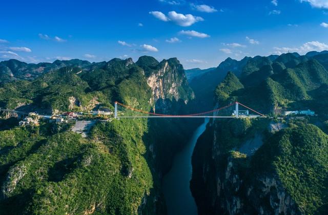 中国风景最美的10座大桥，世界第一高桥花江峡谷大桥仅排第2！