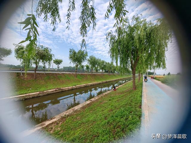 云梦初夏好风光，秦皇河畔醉田园