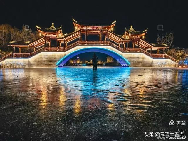 秋雨绵绵漳泽湖