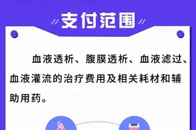 关于门诊血液(腹膜)透析的支付范围、报销比例，你想知道的都在这里图片