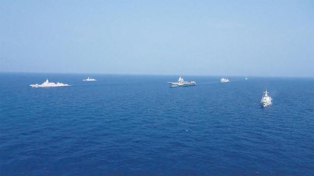 8国已派兵过台海，白宫通告全球，不许改变现状，解放军3路出动