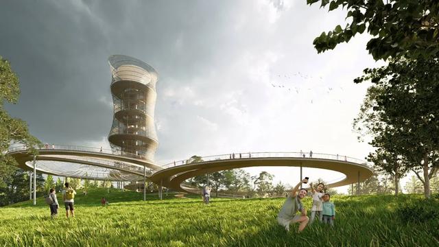 上海又要造山？50米翡翠山来了！