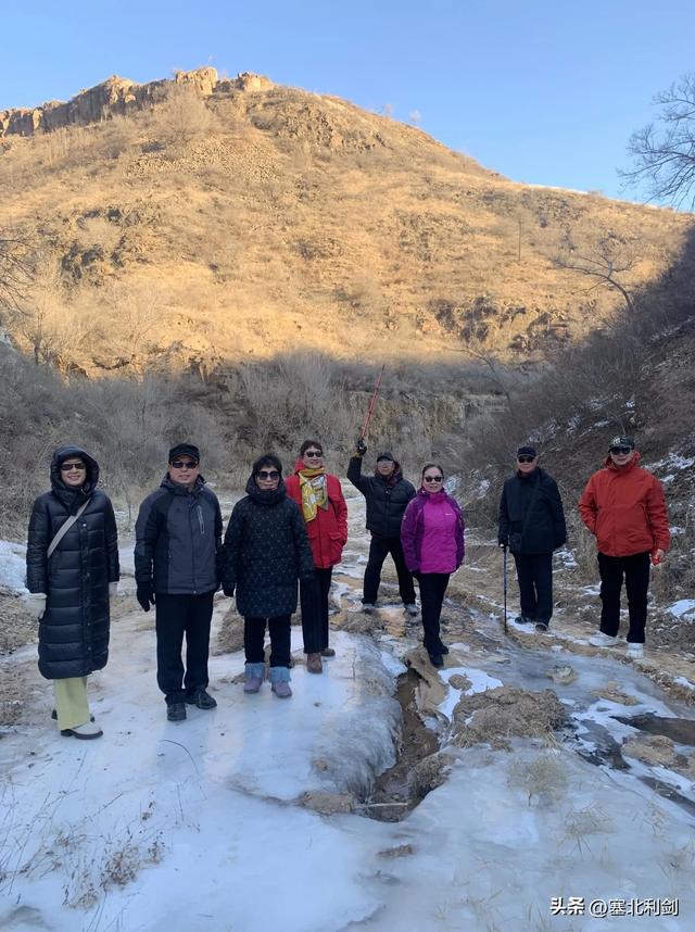 新年第一游,宣化滴水崖走一走