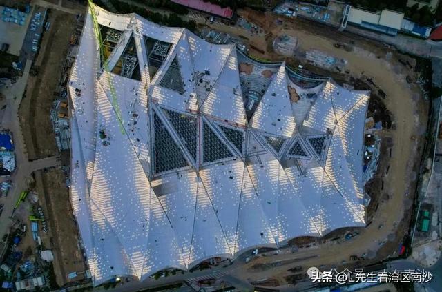 南沙大帐篷又有新外号？这次还是挺符合灵山岛的