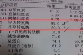 只要肝功能这 3 大指标达标，恭喜！你就把心放肚子里吧！图片