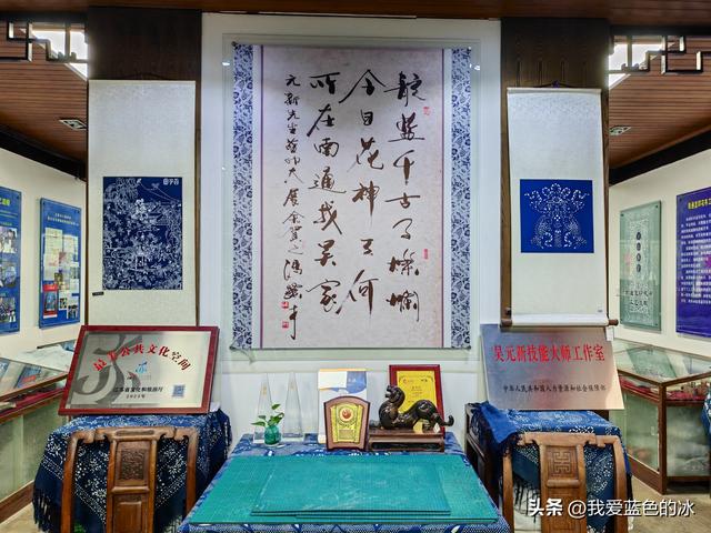 蓝印花布！在南通处处可见，它是这座城市的历史文化印记